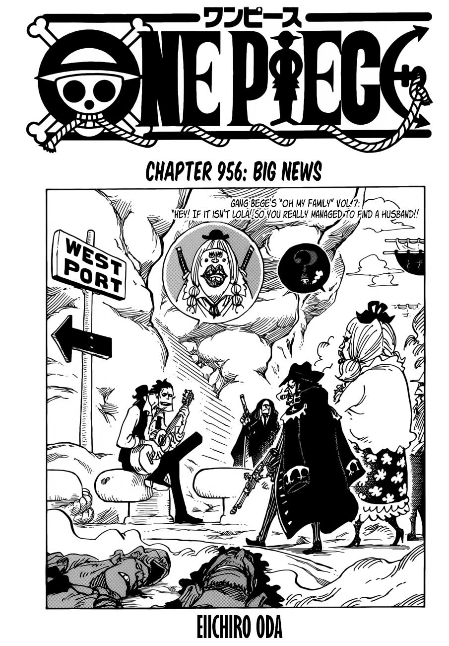 One Piece Chapter 956 2